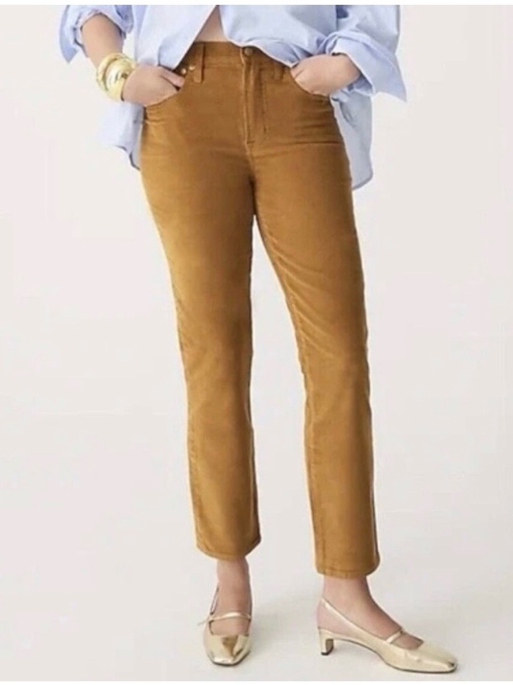 J. Crew Vintage Slim Straight corduroy pants